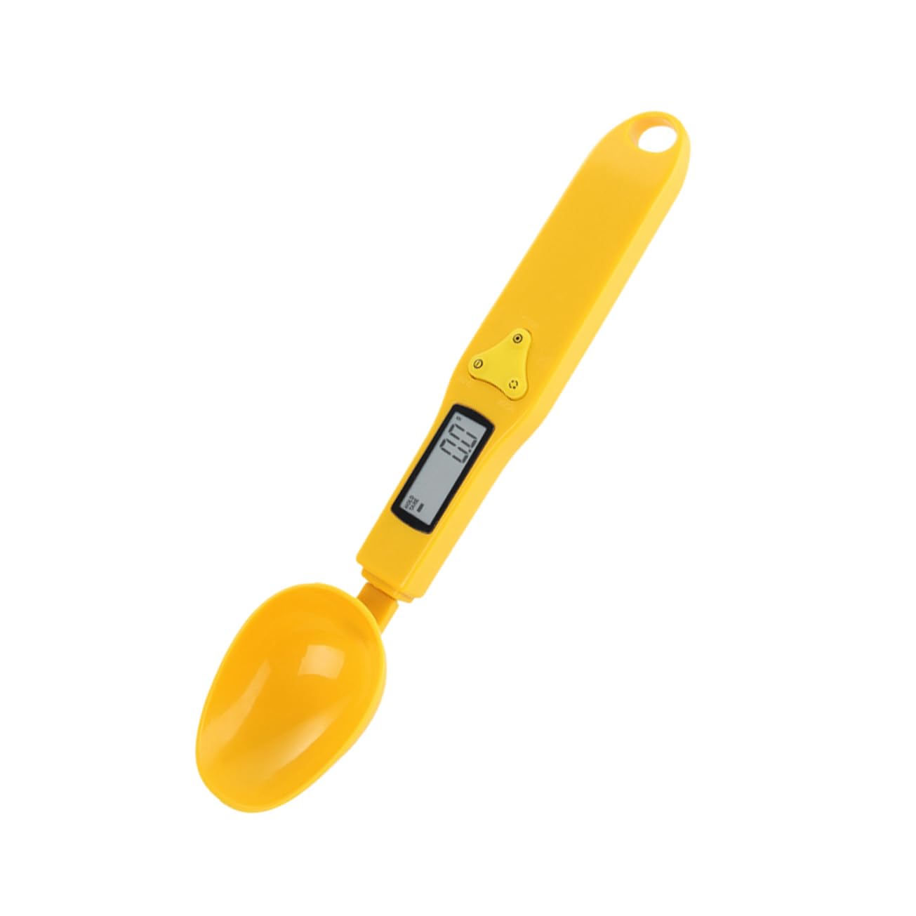 MAGICLULU 3stücke Elektronische Löffelwaage Präzise Digitale Küchenwaage Mit Lcd-anzeige Für Backen Und Kochen Ohne Batterie Gelb