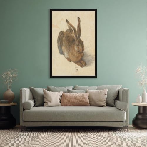 Impression sur toile The Hare by Durer pour décorer un mur vide - 5