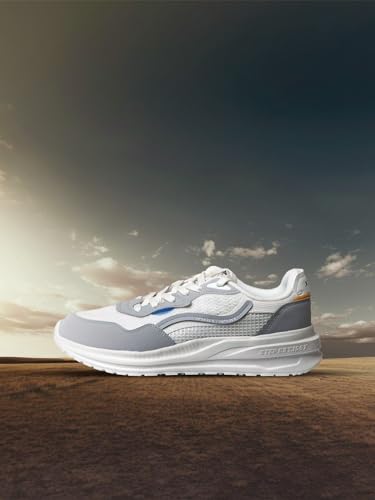 Image of XTEP Mens Feather Foam Midsole Lightweight Open FTW Shoe I Soft Cube Cushioning I High Rebound I Stable Support I Outdoor Comfort I Sports Footwear