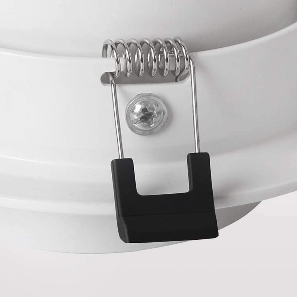 Foco LED empotrado con zoom, luz de techo con enfoque ajustable, astigmatismo, lámpara de pared, pasillo, ojo de buey, ángulo de 15/45/60 grados, downlight interesante