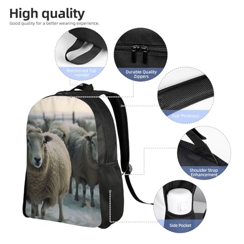 Mochila impermeable de senderismo unisex 41x30x11.5 cm miniatura 5