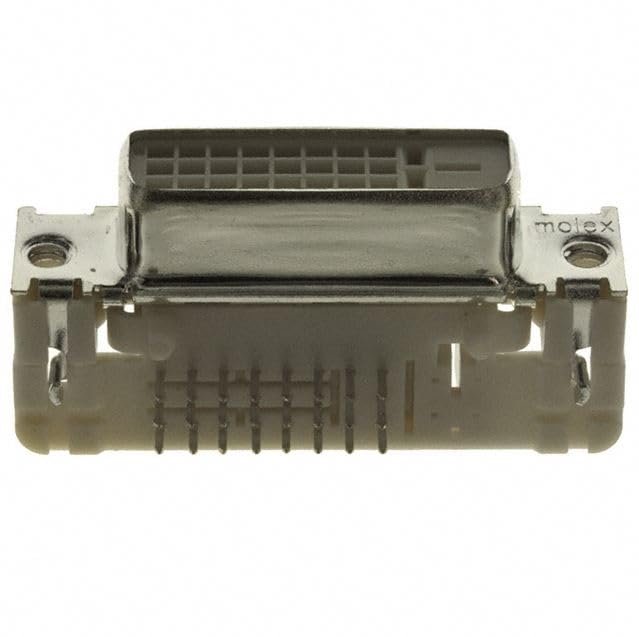 Molex 74320-4000 Connector MicroCross RCP 24 POS 1.91mm Solder RA Thru-Hole 24 Terminal 1 Port Box - Pack of 10