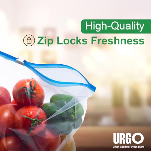 Image of Super Saver Combo (Small + Medium + Large) | 45 bags | URGO Premium, Super-Clear, Reusable Zip & Lock Bags | 3 packs