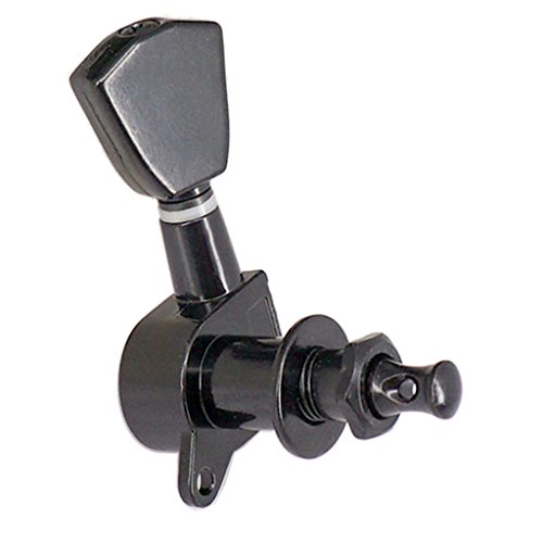 Sharplace 6pcs Clés Mécaniques Machine Pegs Tuners Têtes Cheville 6R Droite pour Guitare Acoustique Electrique – noir - Les Beatles, Paul McCartney, John Lennon, RIngo Starr, George Harrison Sharplace 6pcs Clés Mécaniques Machine Pegs Tuners Têtes Cheville 6R Droite pour Guitare Acoustique Electrique - noir – Image 5