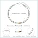 JoycuFF Good Luck Gifts, Good Luck Charms Bracelet, Chistmas Valentines Day Birthday Gifts Amazonite Moonstone Bracelets for Women