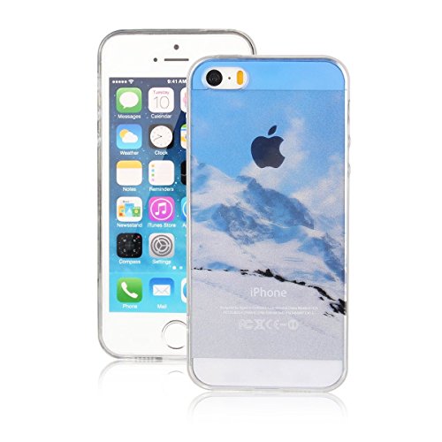 Urberry Iphone SE Case, Iphone 5 Case, Iphone 5S Cover, Beautiful Nature Case with a Free Screen Protector
