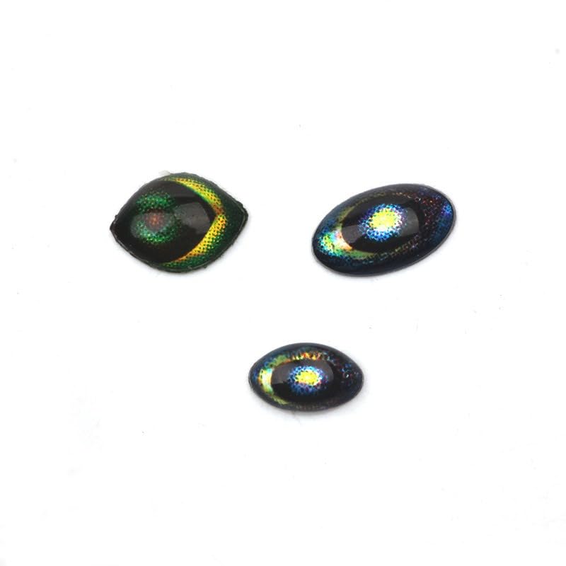 3Styles 4D Ojos Realistas para Señuelos de Pesca miniatura 1
