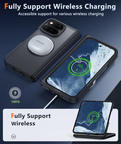 Image of FNTCASE for Google Pixel 11 Pro Fold Case Matte with Hinge Protection