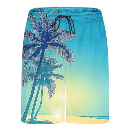 Mens Swimming Trunks with Compression Liner Fashion Print Shorts 7 inch Quick Dry Bathing Suit Anti Chafe Boardshorts3