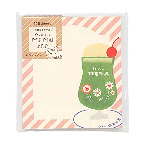 ★新品★メルティカフェ  メモ帳  ドリンク型  4種セット ☆新品☆メルティカフェ メモ帳 ドリンク型 4種セット