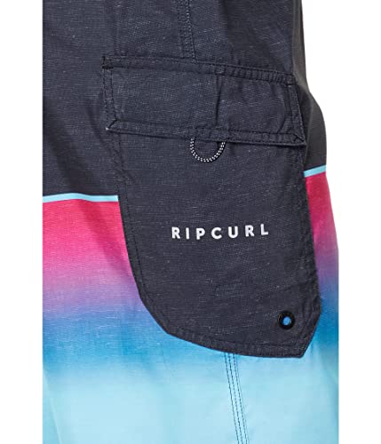 Rip Curl Dawn Patrol 21" Boardshorts for Men - Ripsuede Fabric - Pure Polyester - Engineered Sublimation Print Magenta 36 One Size3