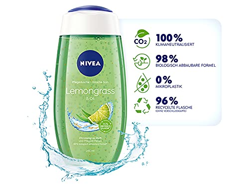 Duschgel Nivea Pflegedusche Lemongrass & Oil 250 ml