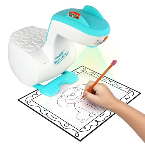 Smart Sketcher 2.0 Projector, Drawing and Tracing Projector for Kids, Educational Arts & Crafts Toy, Art Gift for Boys and Girls for Ages 5+