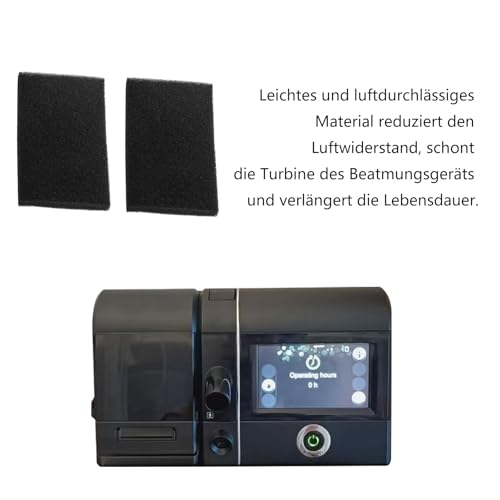 2 Stück Luftfilterpassend für LÖWENSTEIN Prisma Beatmungsgerät Kompatibles Ersatzzubehör
