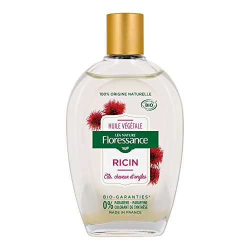 Huile de Ricin Floressance fortalecedor de uñas y cabello con aceite de ricino puro pack doble