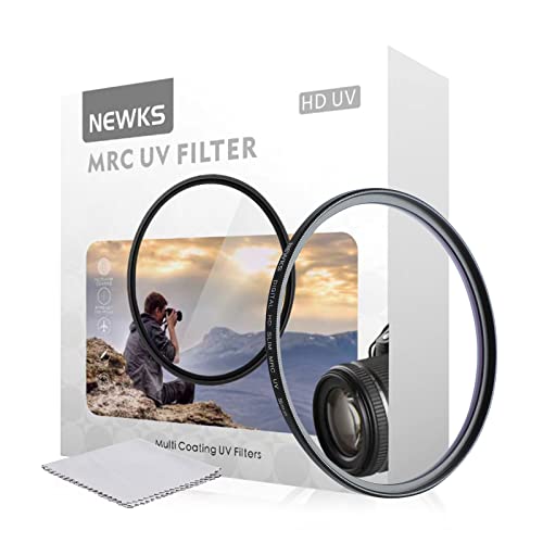 Newks 58Mm Mrc Uv Protection Filter Kit,Clear Uv Filters Slim Protector,16 Multi-Layer Nano Coated/Ultra Thin/High Definition/Quality For Canon,Nikon,Sony,Sigma,Etc 58Mm Camera Lens Protective #TOP30