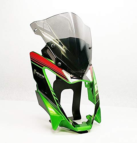 Amazon | z125pro専用 スクリーン ヘッドライトカウル フロント ミッド