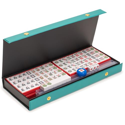 Set de Mahjong Americano Portátil Tamaño Viaje miniatura 6
