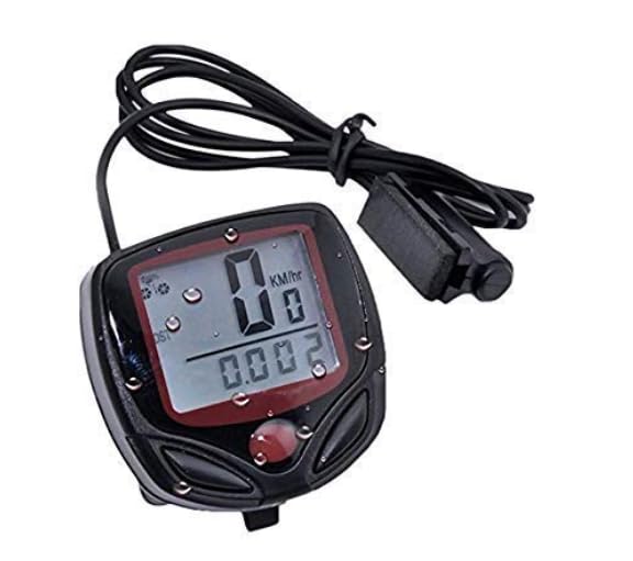 Hoggy Bicycle Speedometer, Large LCD Digital Display, Backlit, Waterproof, for Road Mountain Bike (B0D9H8WR4X) Amazon Price History, Amazon Price Tracker