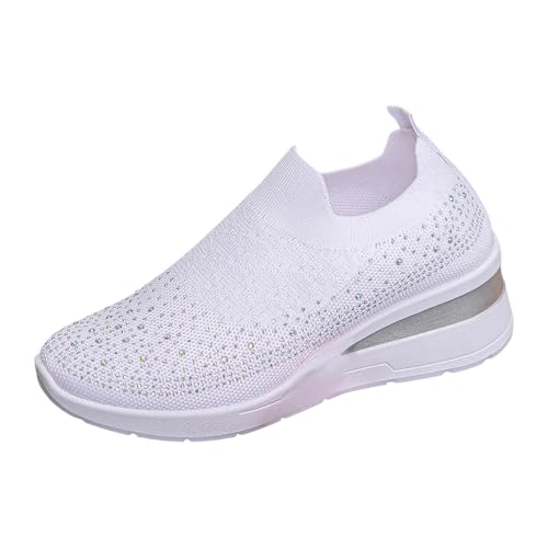 Zapatillas de malla transpirable para mujer, calzado de lona ligero y casual