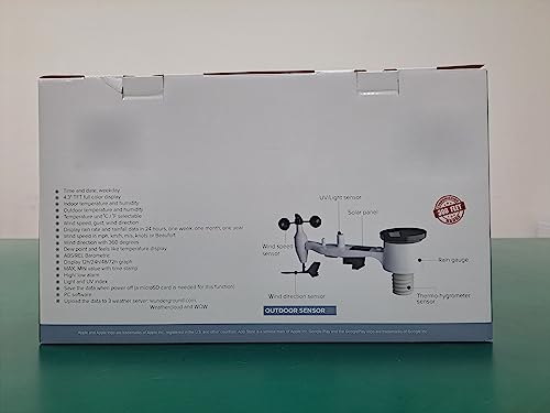 ECOWITT 7 in 1 Wireless Outdoor Sensor WS69 for Home Garden Weather Stations, Just A Accessory, Cannot Be Uesd Alone - Image 8
