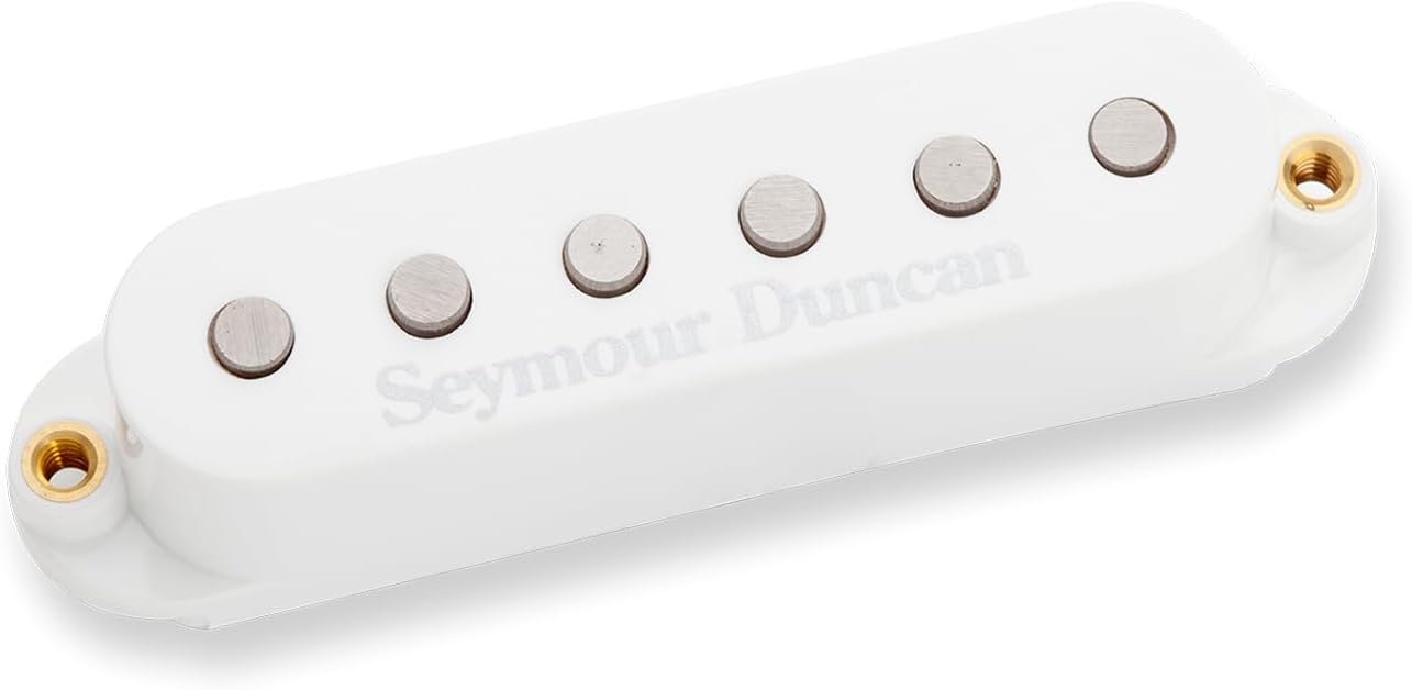 Seymour Duncan Custom Stack Plus Strat - Neck/Middle/Bridge - White - Electric Guitar Pickup
