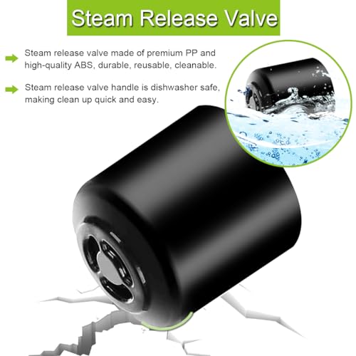 EATBALE Silicone Sealing Ring for Instant Pot 8 Quart, Replacement Parts for Instant Pot 8 Quart (QT), Food-Grade Silicone Seals Steam release valve for IP-DUO80 IP-LUX 8 (4Pcs) - Image 3