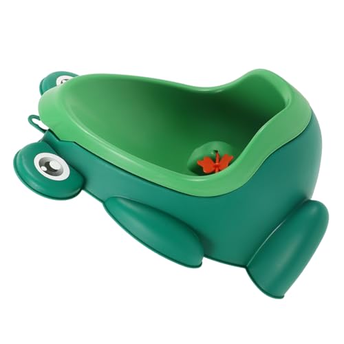 TEMPNAP 用トイレトレーニング小便器 カエルデザイン 壁掛け式 軽量 安定滑り止め付き 転ピンホイール付き 幼児男の子用尿トレーニング用品