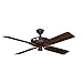 Hunter Fan Company, 23847, 52 inch Hunter Fan Company Original Chestnut Brown Indoor / Outdoor Ceiling Fan and Pull Chain