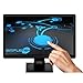 MONITOR TOUCH SCREEN SCHERMO DISPLAY LCD PC WINDOWS LED 22” 16:9 WIDE 1080P FULL HD TOUCHSCREEN HDMI VGA DVI-I ATTACCO VESA UFFICIO DVR CASSA BET SCOMMESSE GRAFICA DISEGNO NERO SIMPLETEK