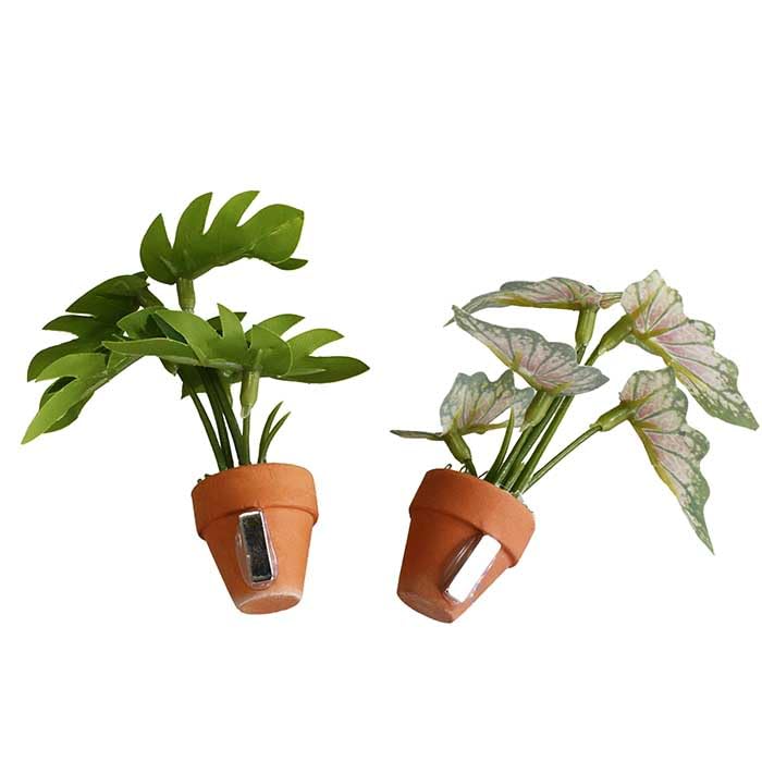 Imanes Decorativos Mini Florero de Barro para Nevera 2Pcs miniatura 4