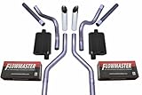 Truck Exhaust Kits 2.5' Dual Exhaust Kit with...