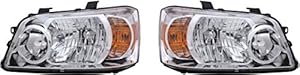 EPIC LIGHTING OE Style Replacement Headlights Assemblies Compatible with 2007 Highlander [ TO2518111 TO2519111 8117048550 8113048550 ] Left Driver & Right Passenger Sides Pair