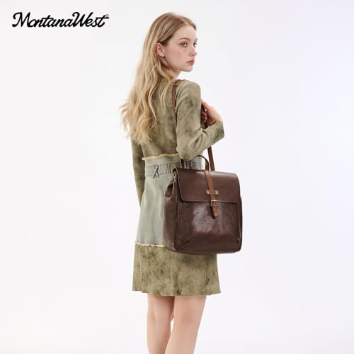 Image of Montana West Backpack Purse for Women Casual Daypack Convertible Crossbody Backpack for Travel Work