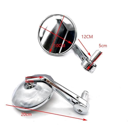 Espejos retrovisores para moto de 22mm universales para manillar de VOGE 525DSX trail 2