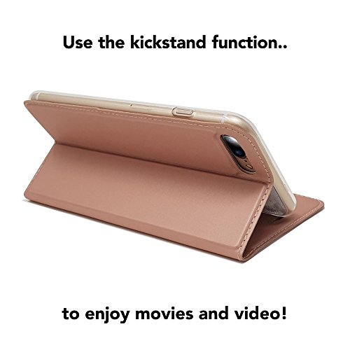 NALIA Flip Cover compatibile con iPhone 8 Plus / 7...