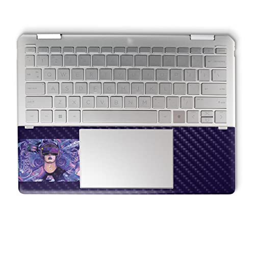 Image of MightySkins Carbon Fiber Skin Compatible with HP Spectre x360 14 inch (2022) Full Wrap Kit - VR Dream | Protective, Durable Textured Carbon Fiber Finish | Easy to Apply | Made in The USA