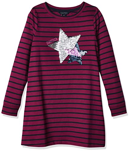 Vestido Nautica manga larga ideal para cumpleaños infantiles y tardes de paseo