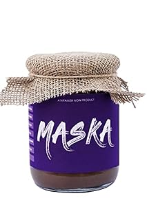 Maska Peanut Butter Choco - Crunch 500 GMS | High Protein | All-Natural | Chocolate Crunchy Peanut Butter | Organic | Glass Jar | Gluten Free | Vegan | Vegetarian | Keto Friendly | Eco-Friendly |
