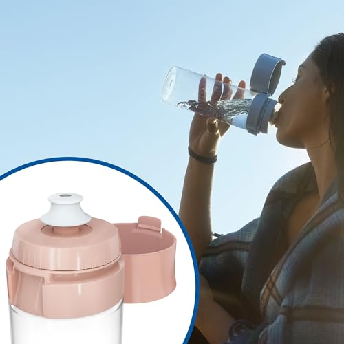 BRITA Water Filter Bottle Apricot (600ml) incl. 2x, view 5