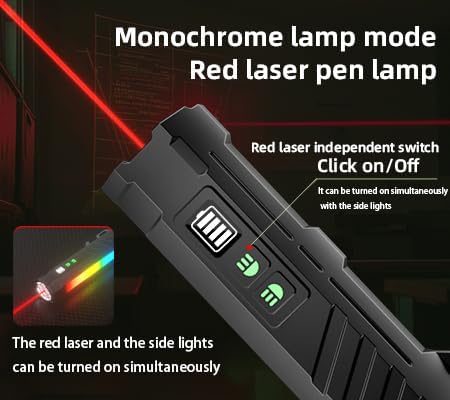 Rechargeable 10,000-Lumen Flashlight High-Lumen LED Tactical Flashlight Features 7 Modes and a Dual-Button Switch with Infrared Capability Ideal for Home Lighting and Camping scenarios。