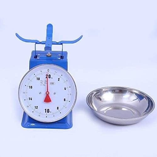 20Kg Zifferblatt Präzision Multifunktions Haushaltswaage, hochwertige mechanische Schälung Edelstahl Shell mechanische Feder Küchenwaage, Haushalt/kommerziell