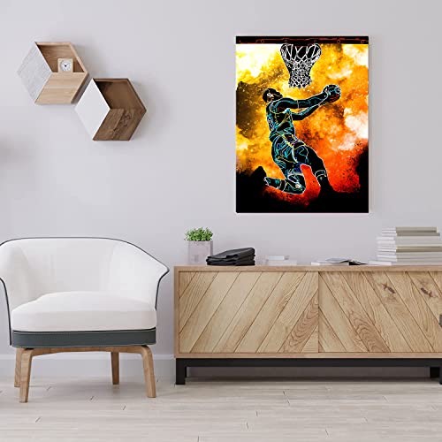 Abstract Superstar Basketball Player Poster Wall Art Prints,Basketball Famous Stars Poster,Basketball Room Decor,Basketball Wall Decor,Basketball Boys Bedroom Decor,Basketball Wall Art Sports Poster,Basketball Man Cave Decor,Set Of 4 (8''X10''Inches,Unframed). #TOP5