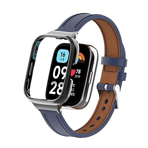 [T-BLUER] �Ή�Xiaomi Redmi Watch 3 Active ���U�[�o���h PU���U�[ �����p �V���I�~ ���� Redmi Watch 3 Active �o���h ���� �X�e�����X ���K�ȃf�U�C�� �ȒP��t �ȒP���� �X�|�[�c�E�H�b�` �Ή�