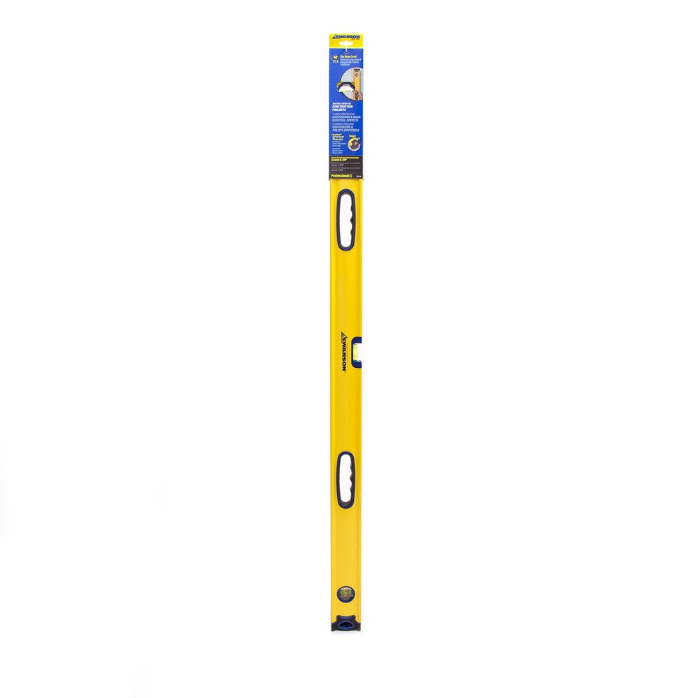 [Discontinued] 48" Aluminum Box Beam Level