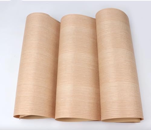 Chapa de madera de roble rojo de 2,5 metros con soporte kraft para carpintería 5