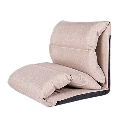 HEWEI Floor Chair, Folding Bed Adjustable Sofa Bed Lounger Sofa Small Sofa for Meditation, seminars,