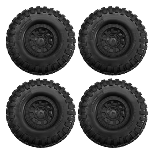 Pneu caoutchouc 1.9 pouces anti-patinage pour crawler RC 1/10 TRX4 D90