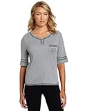 Karen Neuburger Women's Basic Henley Top
