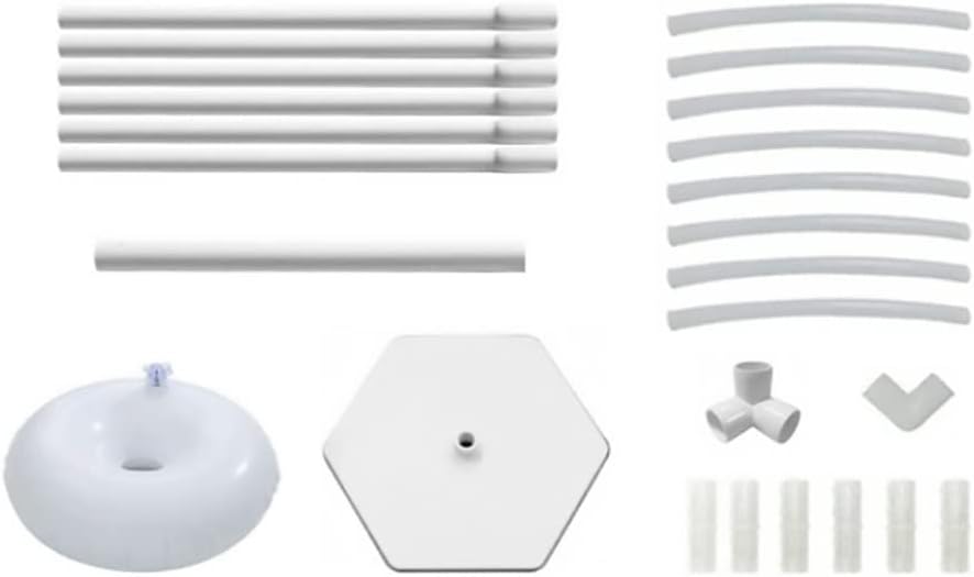 BESPORTBLE Heart Balloon Arch Kit Stand Frame with Water Stable Stand for Birthday